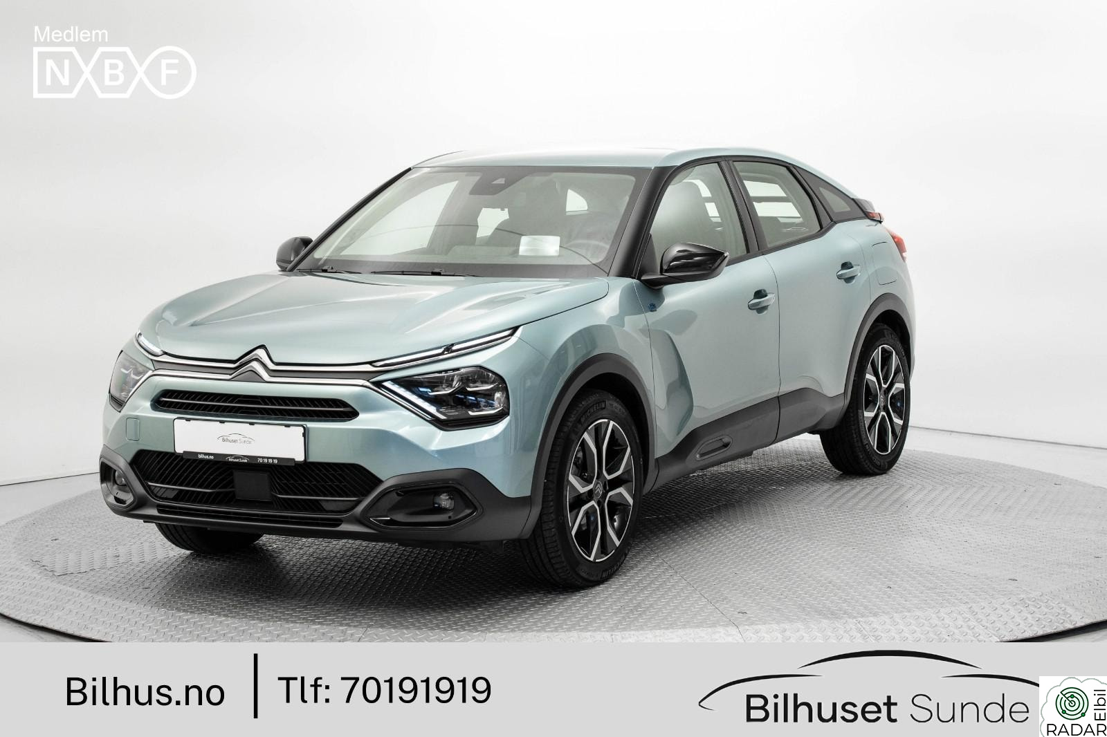CITROEN E-C4 FEEL 136hk 354km HUD,Navi,R.Kam,360,Rattvarme,CC+++