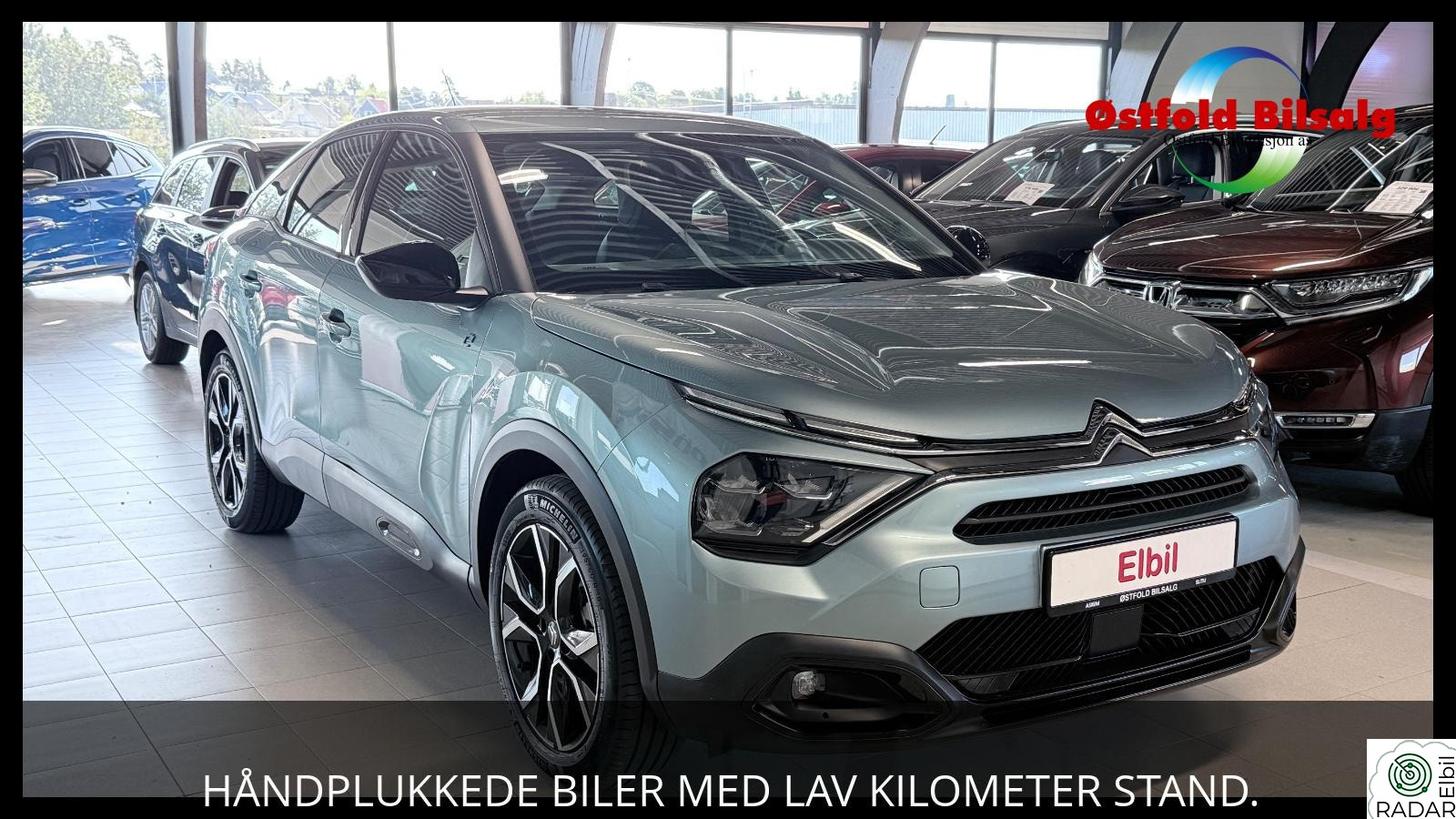 CITROEN E-C4 DELSKINN CRUISE RYGGEKAMERA APPLE CARPLAY LAV KILOMETER