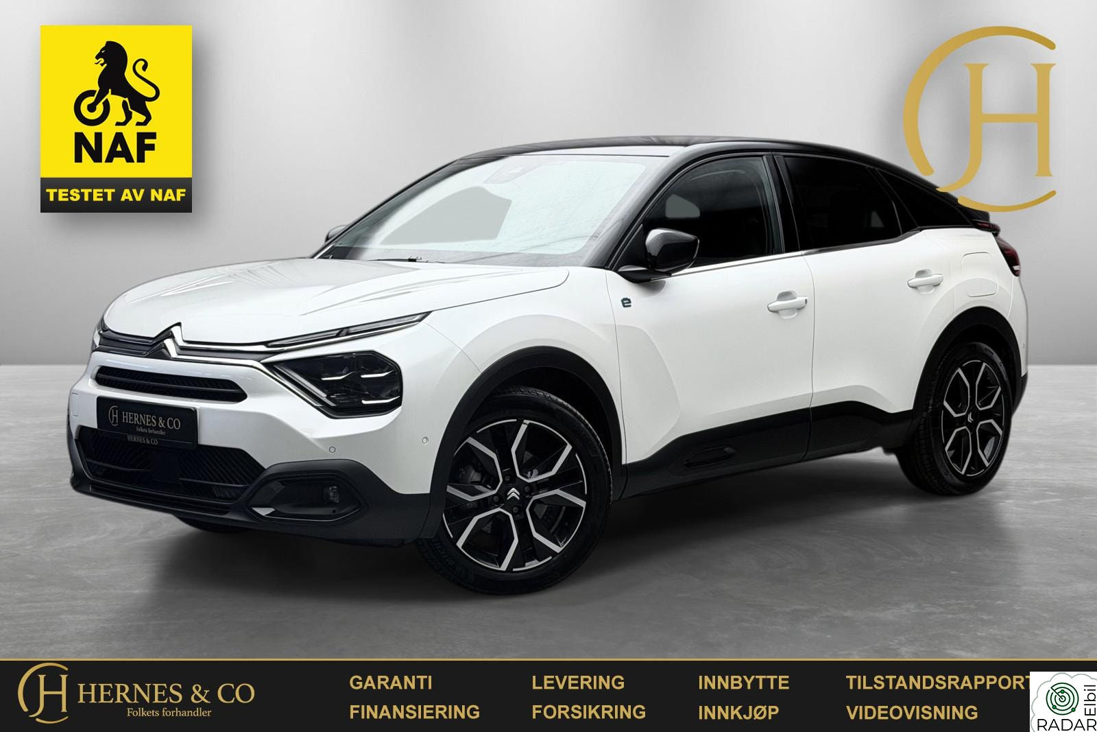 CITROEN E-C4 Shine/R-Kam/360Kam/Hud/352km/Varmeratt/Cruise/Keyless