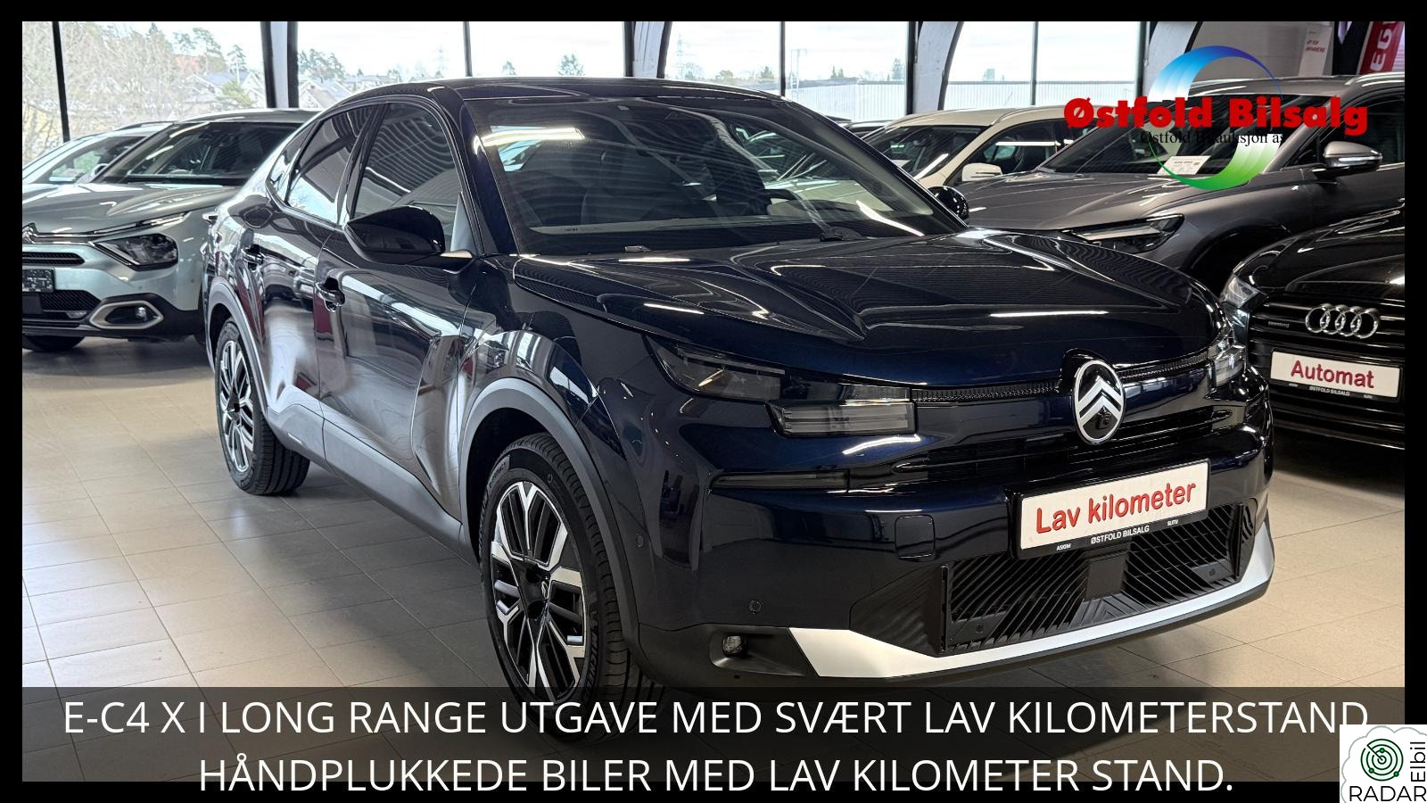 CITROEN e-C4 X 424KM LONG RANGE ACC CARPLAY DAB KEYLESS NAVI SKINN LED