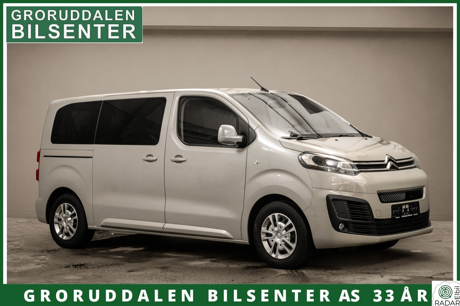 CITROEN Jumpy SpaceTourer 75kWh 8-Seter*SE KM!*2Skyvedør/Kamera/Navi/Xenon/BLIS++