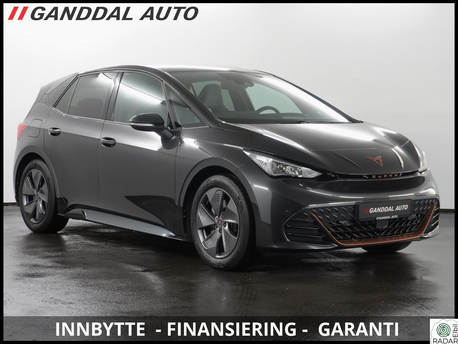 CUPRA BORN 150 KW 58/62 KWH 420WLTP/ EL.STOLER/ ACC/ LED/ KAMERA/ GARANTI/ KEYLESS