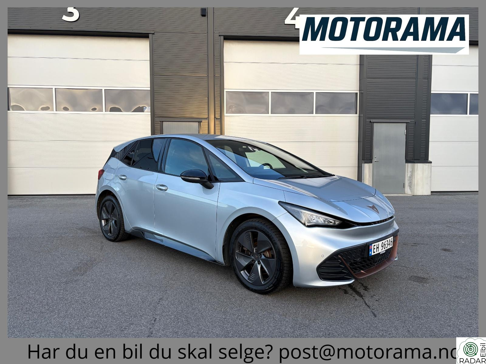 CUPRA BORN 150 KW 58/62 KWH | 422km | R-Kam | ACC | Forvarming | Ambiente | EU28