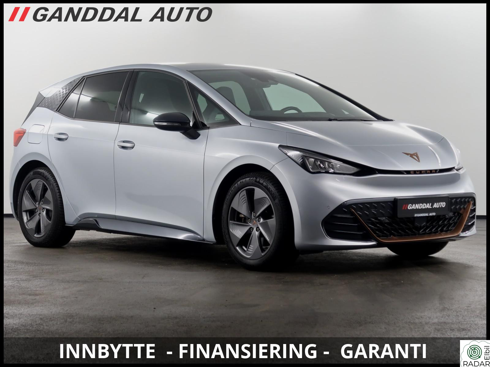 CUPRA BORN 150 KW 58/62 KWH 58 / 420WLTP 204HK /DINAMICA-EL.SETER /KAMERA /KEYLESS+