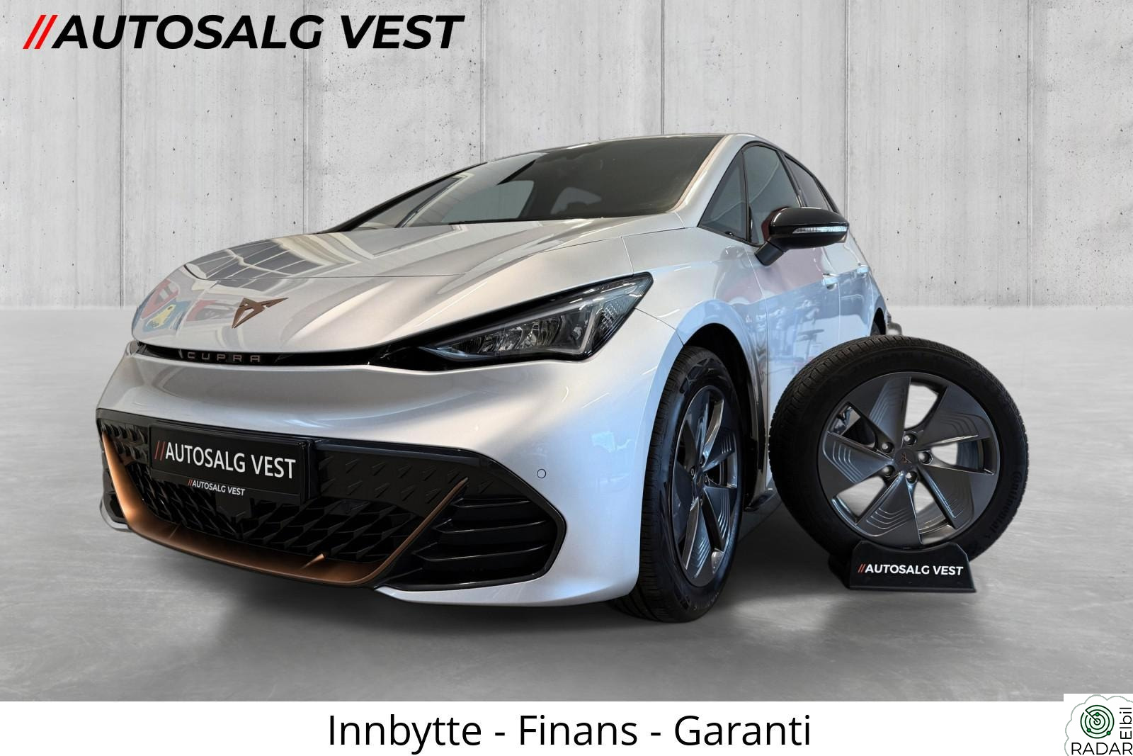 CUPRA BORN 150 KW 58/62 KWH 150 KW 421WLTP Pilot M/ACC/Bøttestoler/Navi/LED