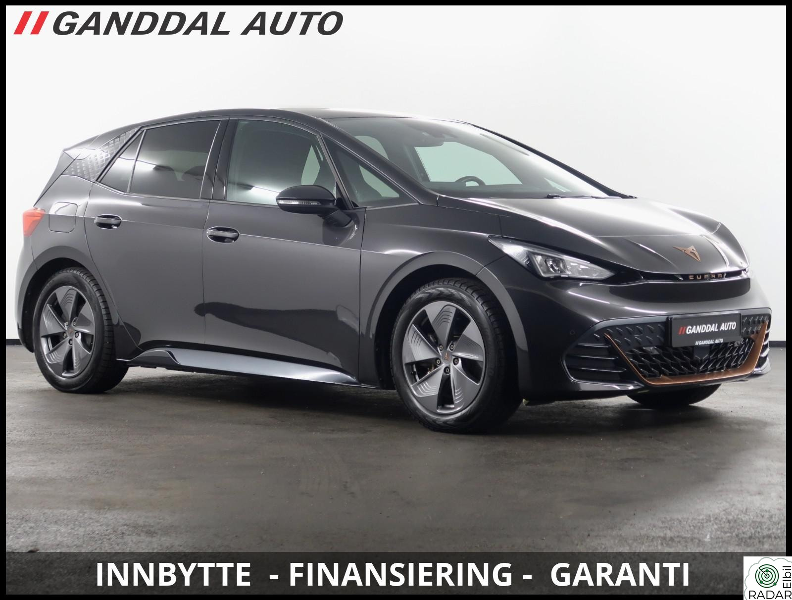 CUPRA BORN 150 KW 58/62 KWH 58 /424WLTP 204HK/KAMERA/KEYLESS/ACC/LED/NAVI/OPPV.RATT