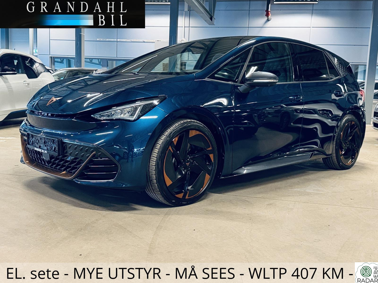 CUPRA BORN 58 kwh /WLTP 406 KM /Panorama /360 grader k. ++++