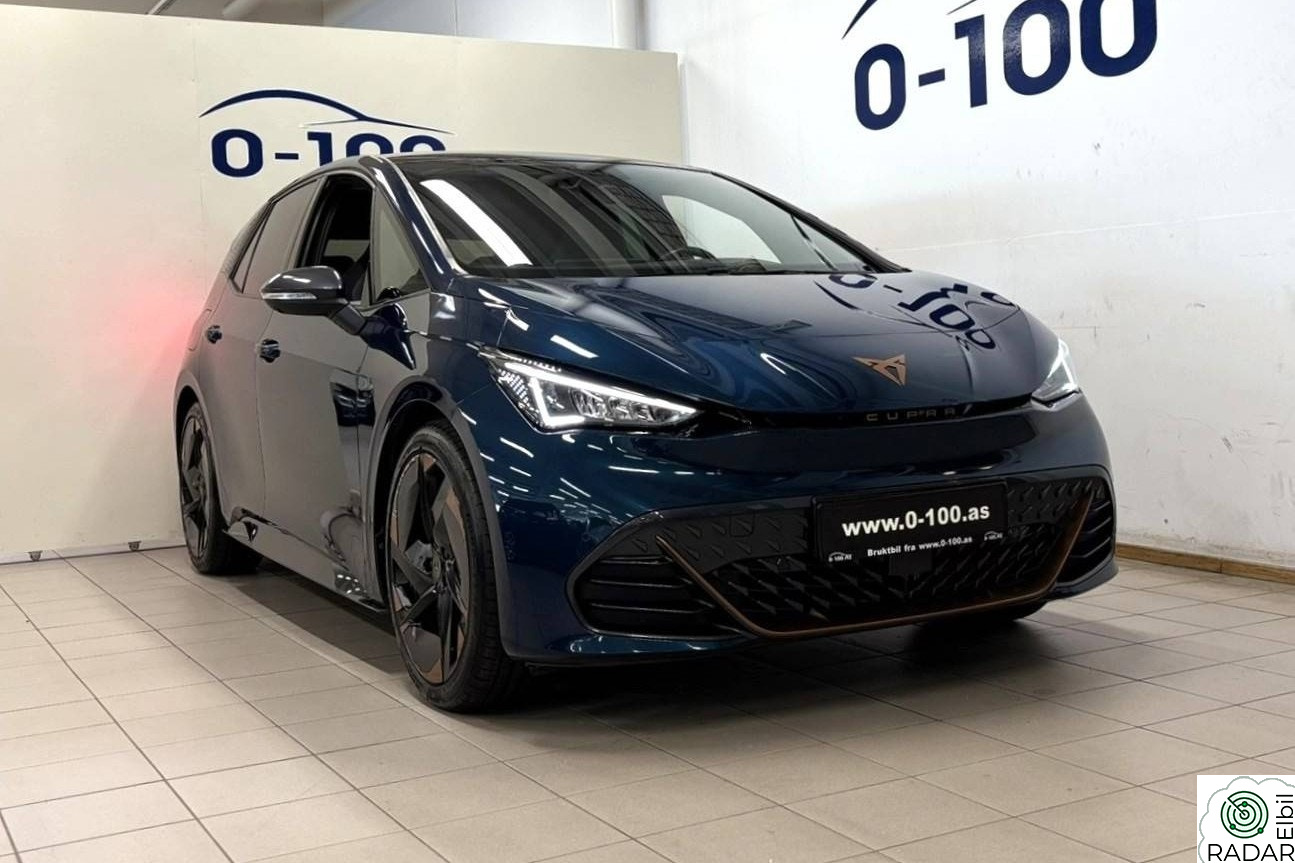 CUPRA BORN 58 kWh/204 hk/AUTOMAT/KUN 19500 km/Historikk/EU 11.27