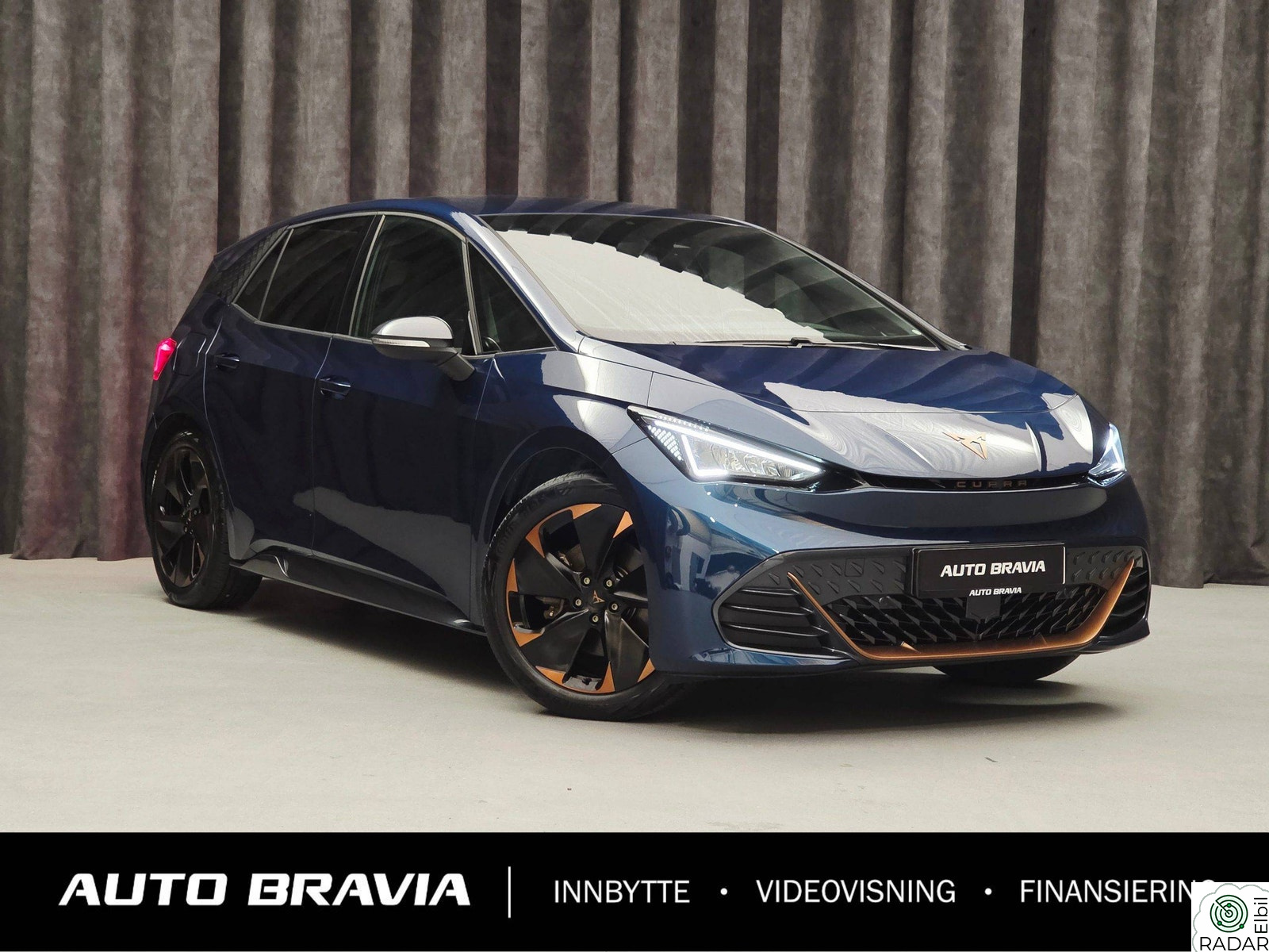 CUPRA BORN 58KWH/204HK/419KM/ACC/LED/RATTVARME/KEYLESS/KAMERA++