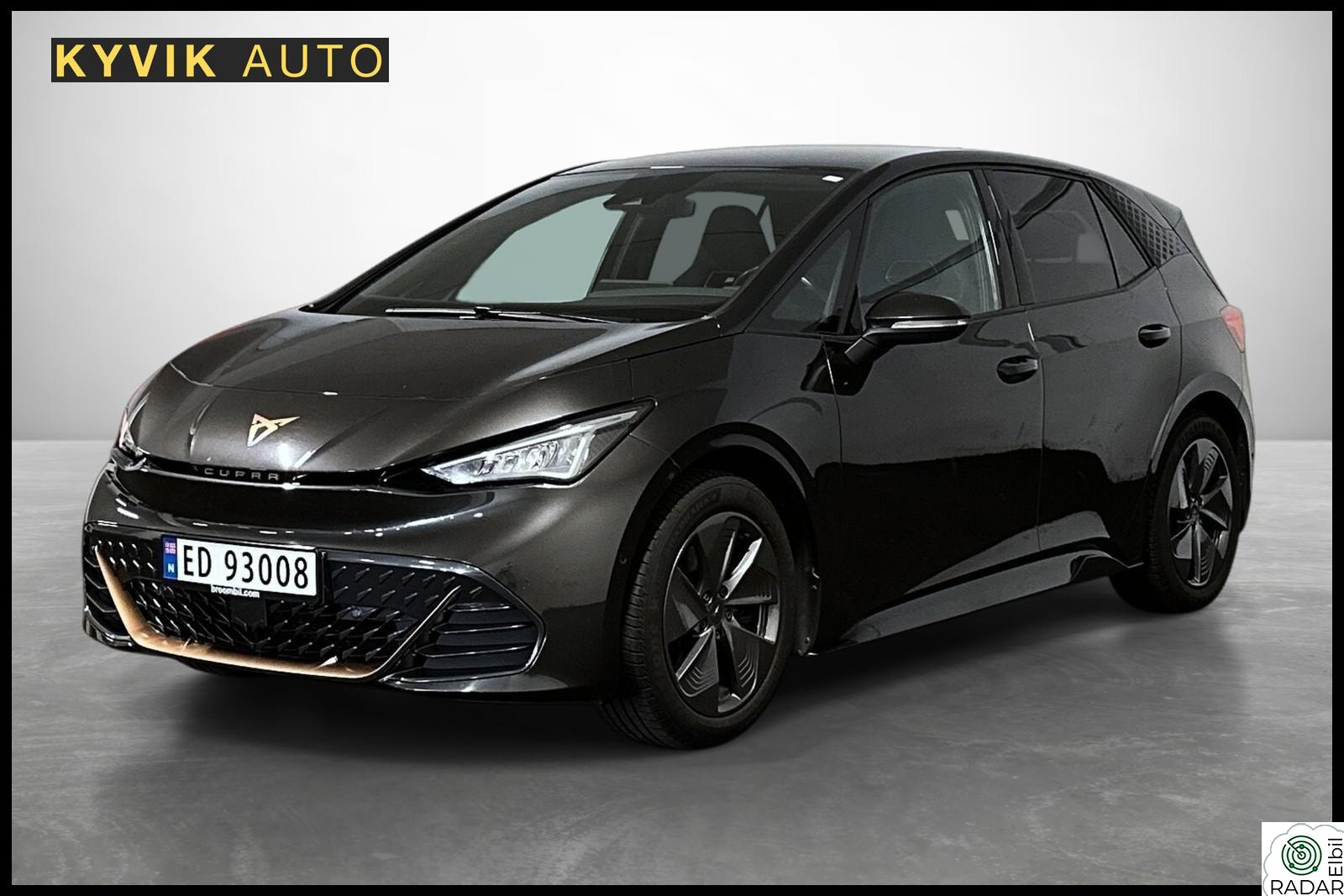CUPRA BORN 58kWh / 204HK / CC / R.KAMERA / NAVI / DAB+ / EU.28++