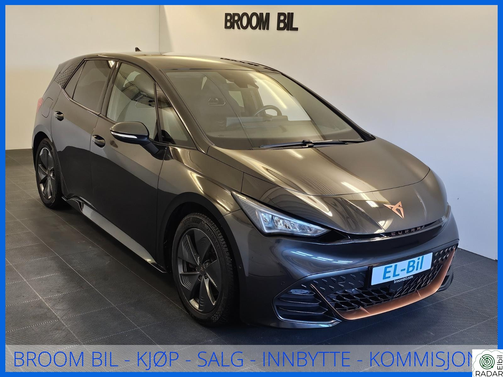 CUPRA BORN 204HK 420KM 58kWh/ACC/KAMERA/NAVI/NORSK/REG 16.11.2022!