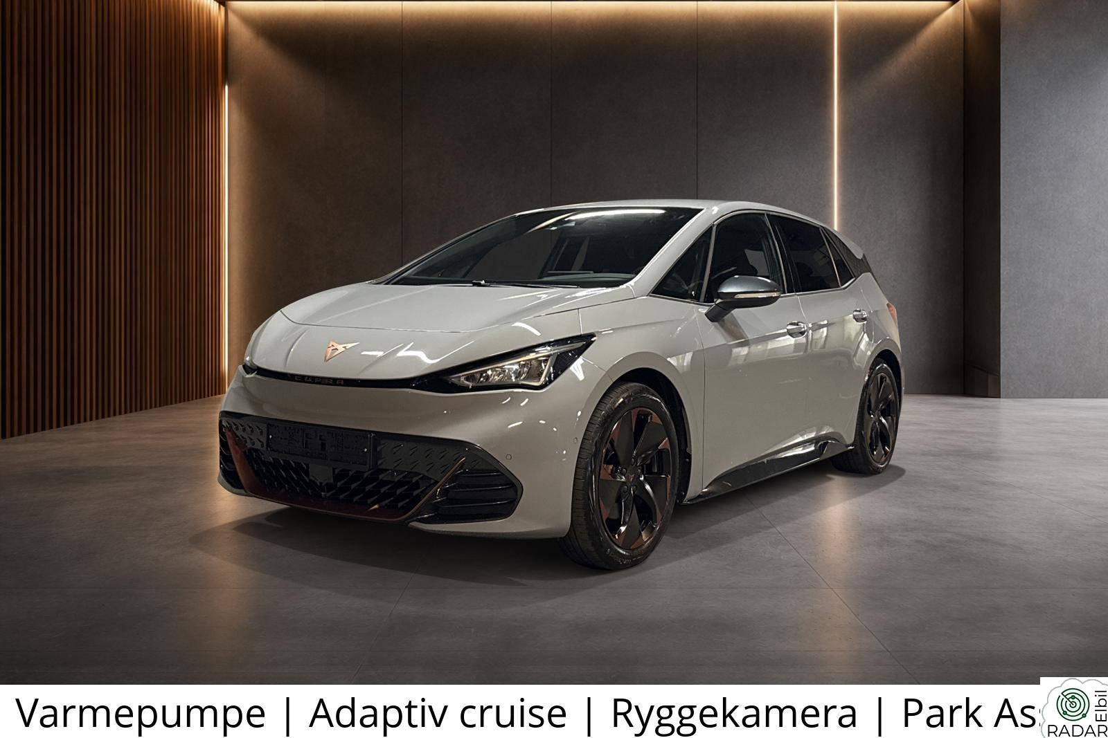 CUPRA BORN 58kWh/411WLTP/TECH L/PILOT M/VARMEPUMPE/ACC/R KAM/NORSK