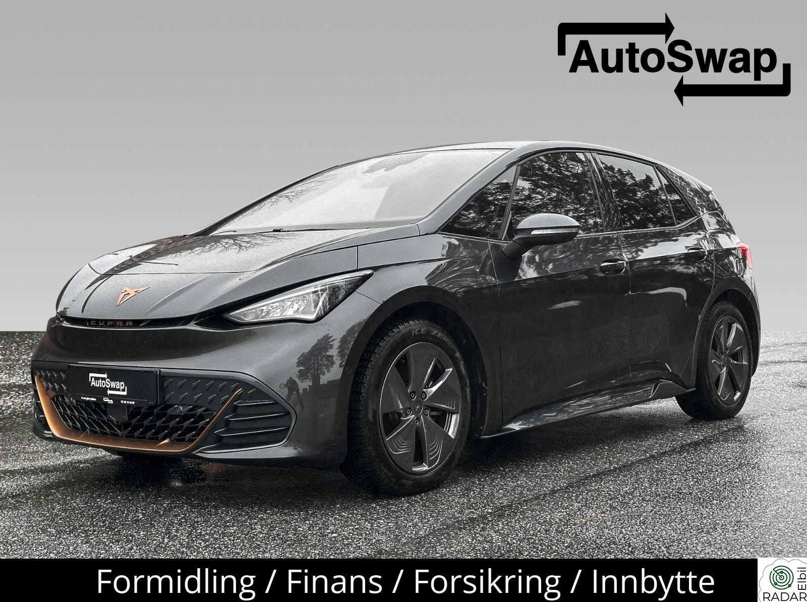 CUPRA BORN 150 KW 58/62 KWH 58 Norsk/Pilot M/Tech L/ACC/Navi/Sportsseter/Kamera/S+V