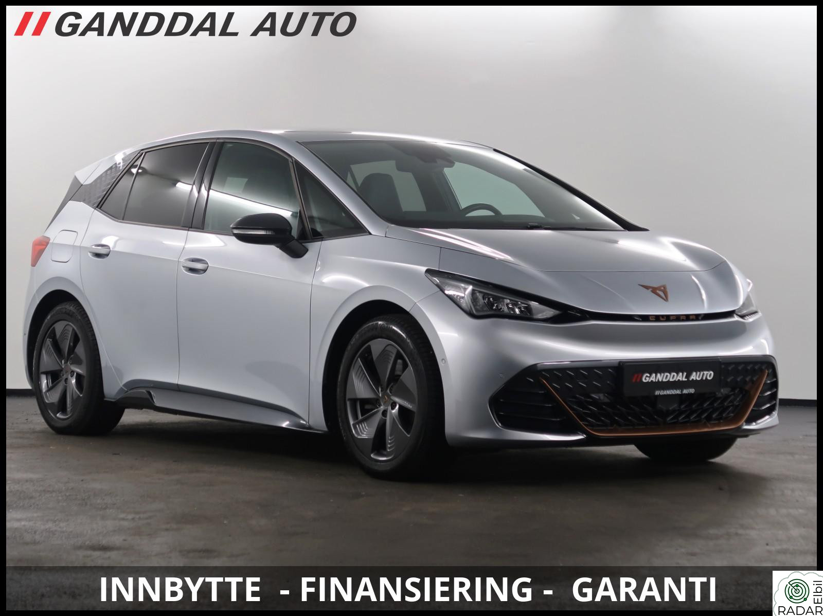 CUPRA BORN 150 KW 58/62 KWH 414WLTP 204HK/EL.STOL/KAMERA/KEYLESS/ACC/NAVI/OPPV.RATT