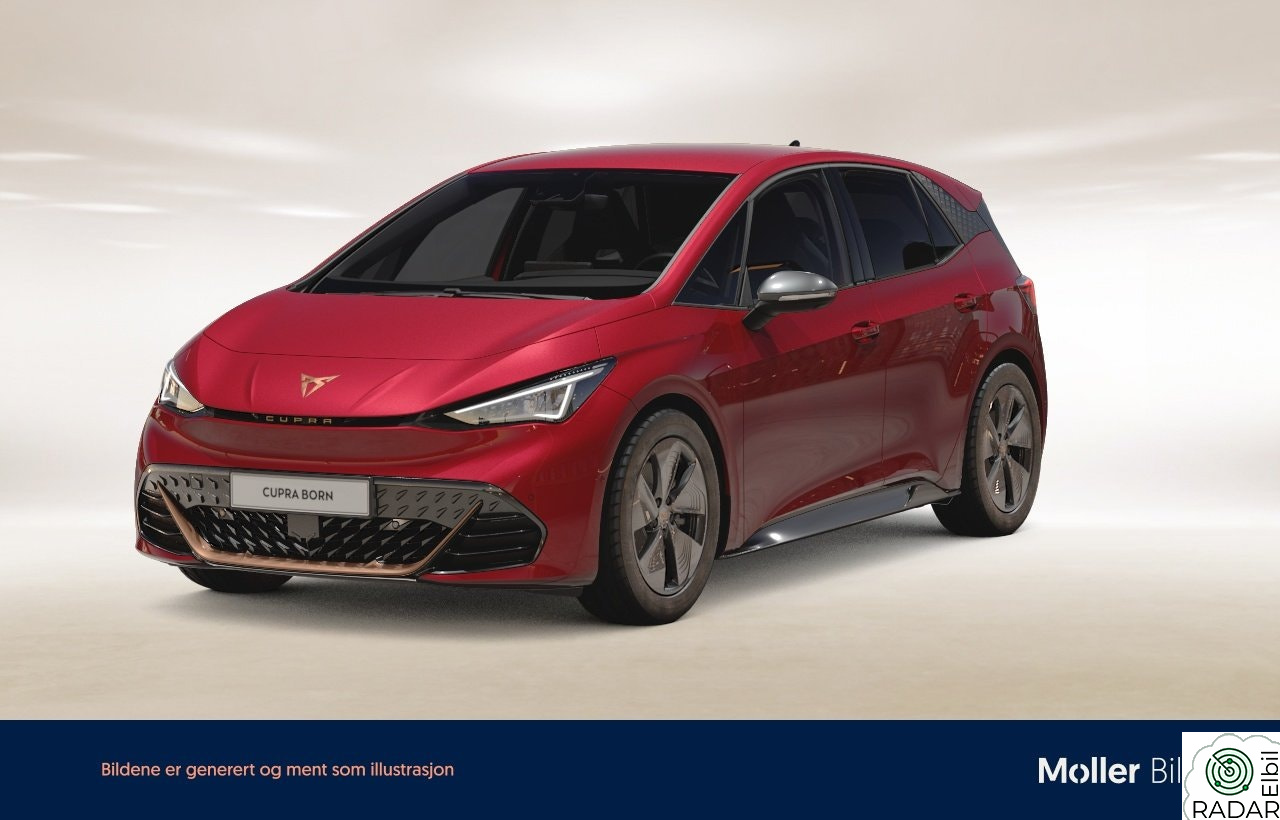 CUPRA BORN 150 KW 58/62 KWH Cupra born 58 urban Acc/Ryggekam/Led