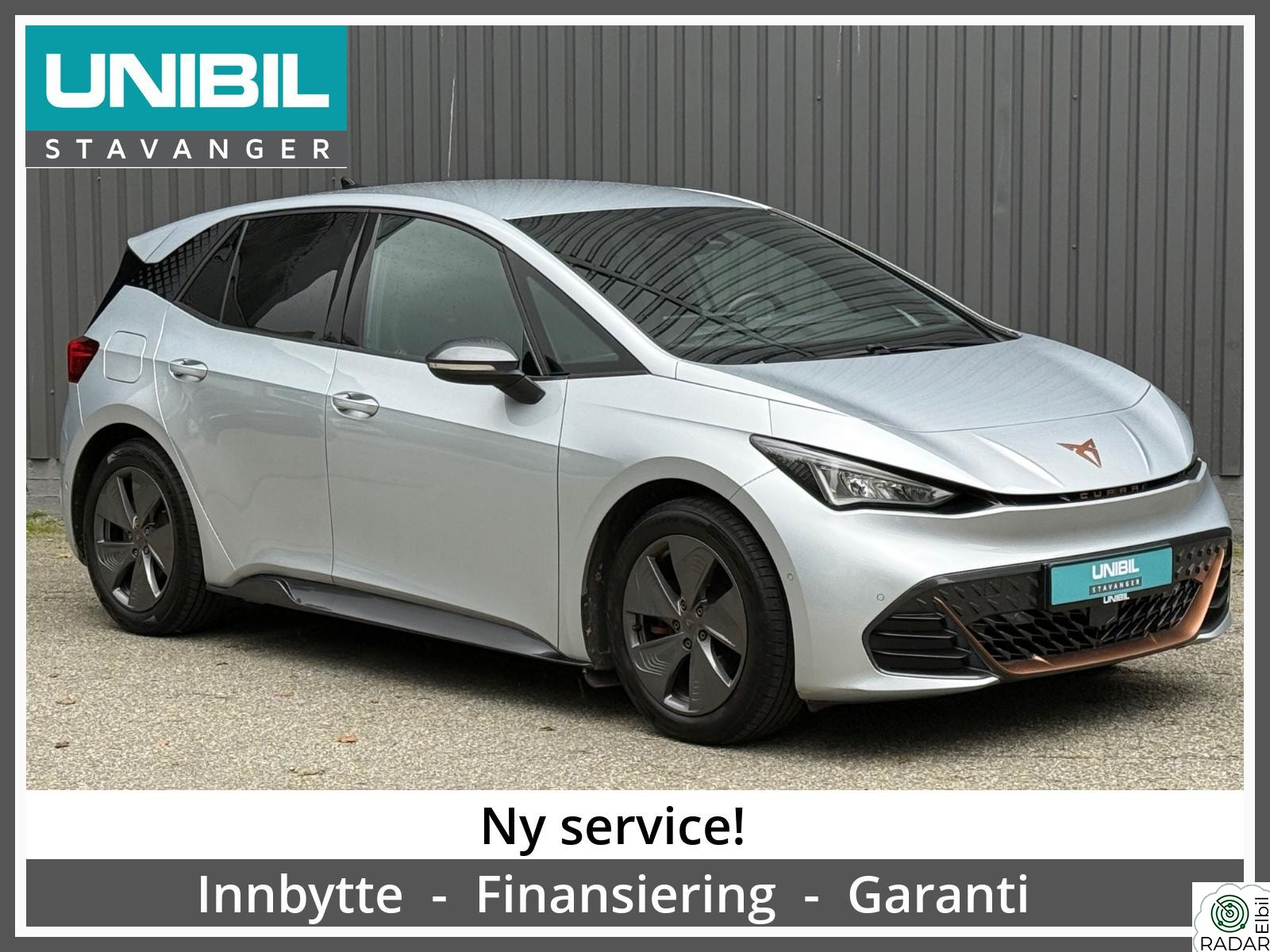 CUPRA BORN 150 KW 58/62 KWH Adaptive Cruise Ryggekamera Pilot M Norsk
