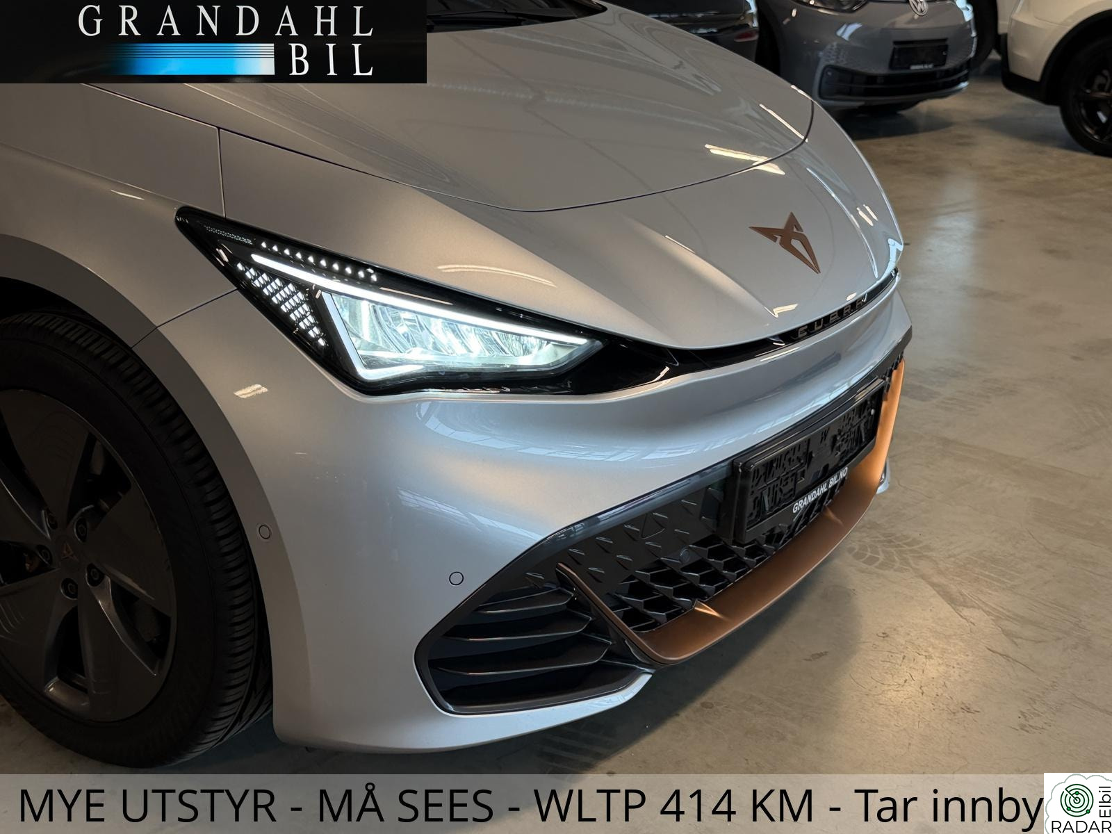 CUPRA BORN 150 KW 58/62 KWH 58 kwh /WLTP 414 KM / Mye utstyr / Tar innbytte