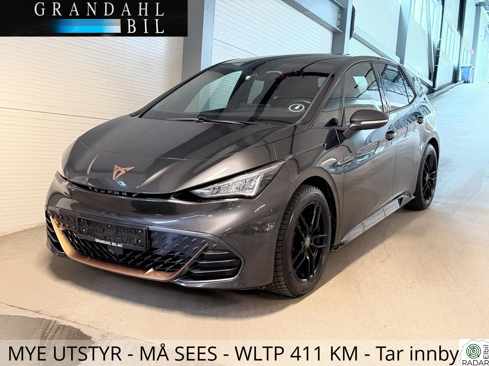 CUPRA BORN 150 KW 58/62 KWH 58 kwh /WLTP 411 KM / Mye utstyr / Tar innbytte