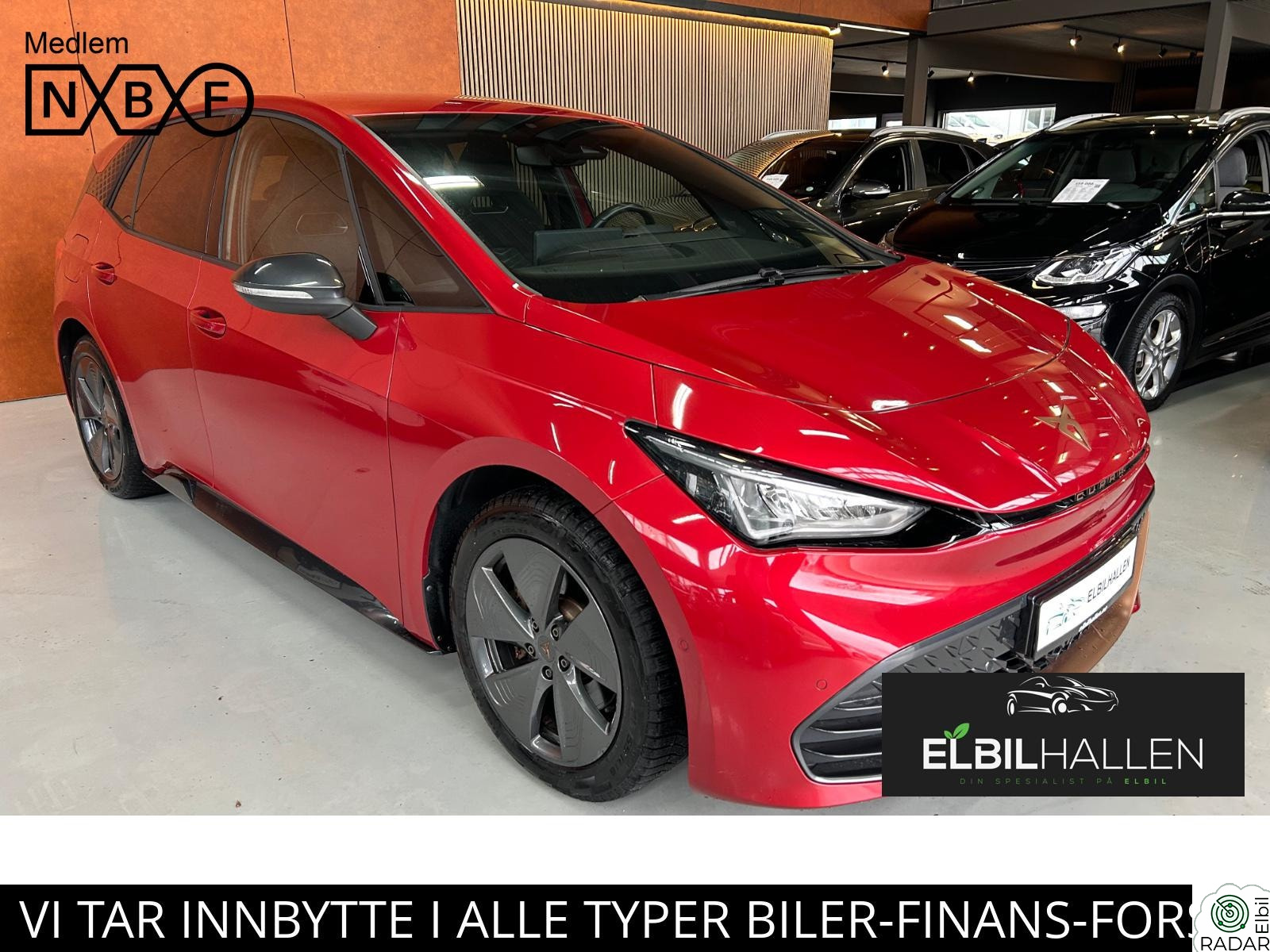 CUPRA BORN 150 KW 58/62 KWH NORSK/424WLTP/KAMERA/ACC CRUISE/NAVI/KLIMA/LED/APPLE ++