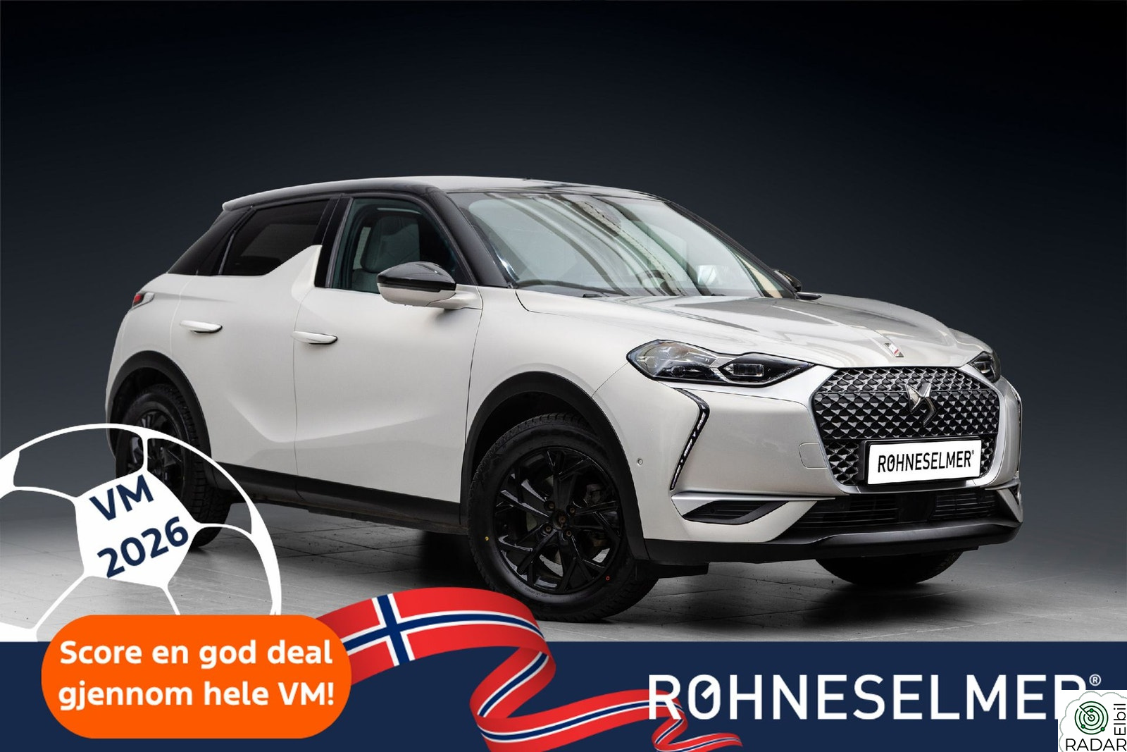 DS DS3 CROSSBACK MYE BIL FOR PENGENE