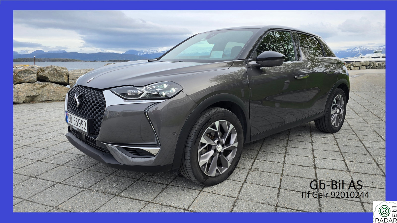 DS 3 CROSSBACK Rivoli/Skinn/AD.cr./Navi/HeadUP/LEDvision/11mndGaranti