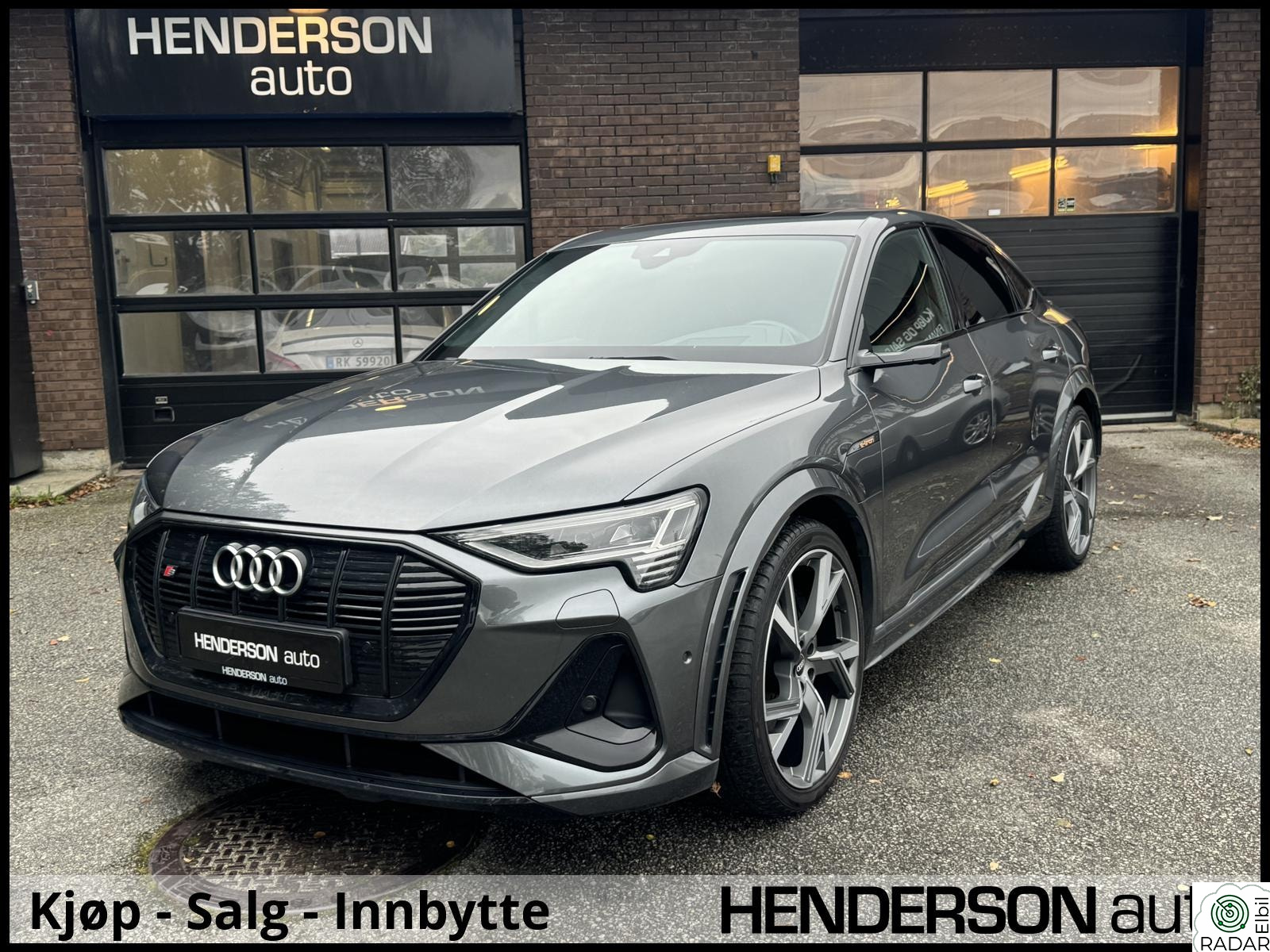 AUDI e-tron S Sportback 60 S Sportback B&O/Matrix/22"/RS-seter/Krok/Soltak++