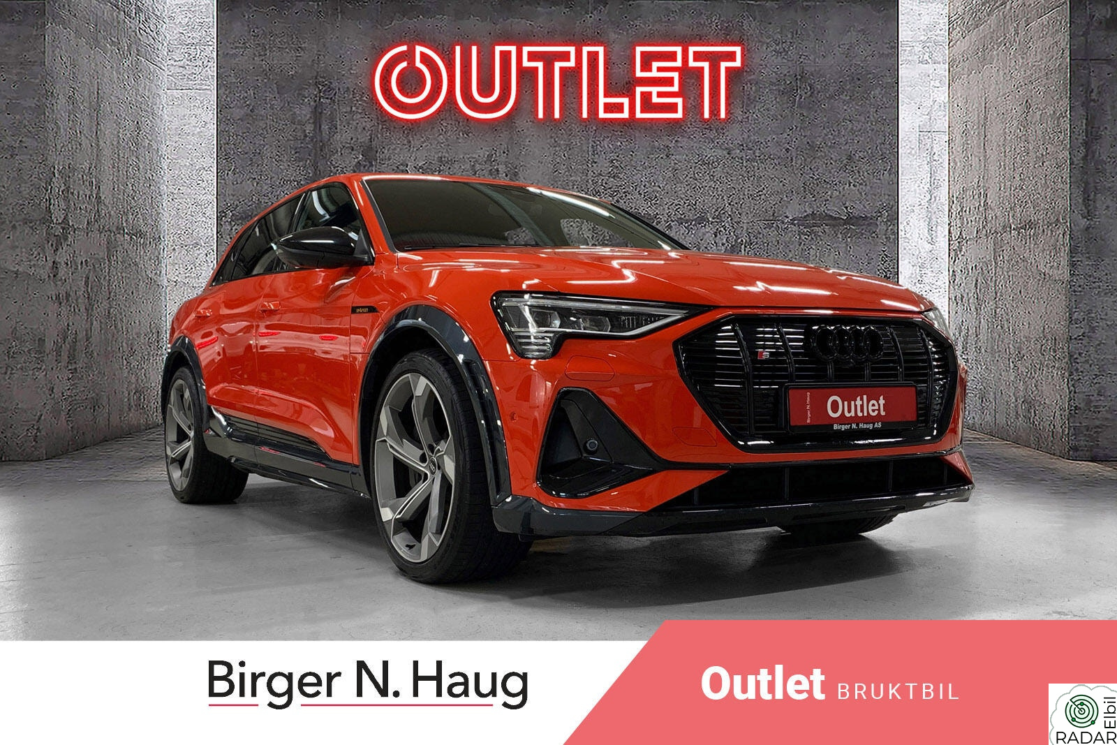 AUDI e-tron S 60/503 hk quattro/B&O/HUD/Matrix/360°/22" /PPF/H.feste