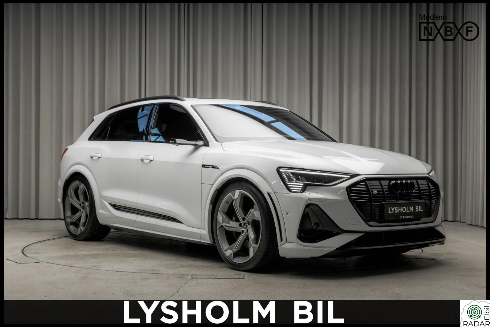 AUDI e-tron S 60S 503hk/Ruteseter/HUD/NightV/SoftClose/Krok/Matrix/22