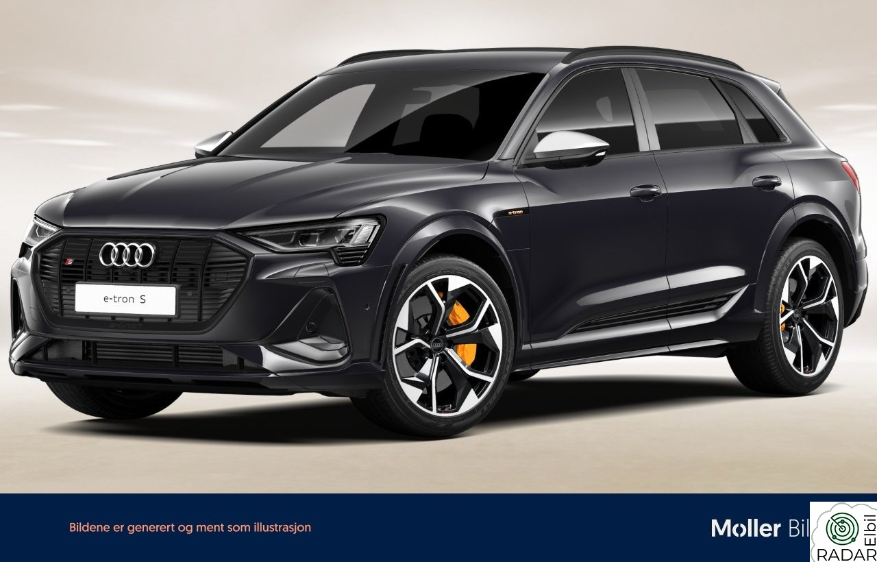 AUDI e-tron S 60 s - 21", 360Kam, B&O, HUD, Krok, Luft