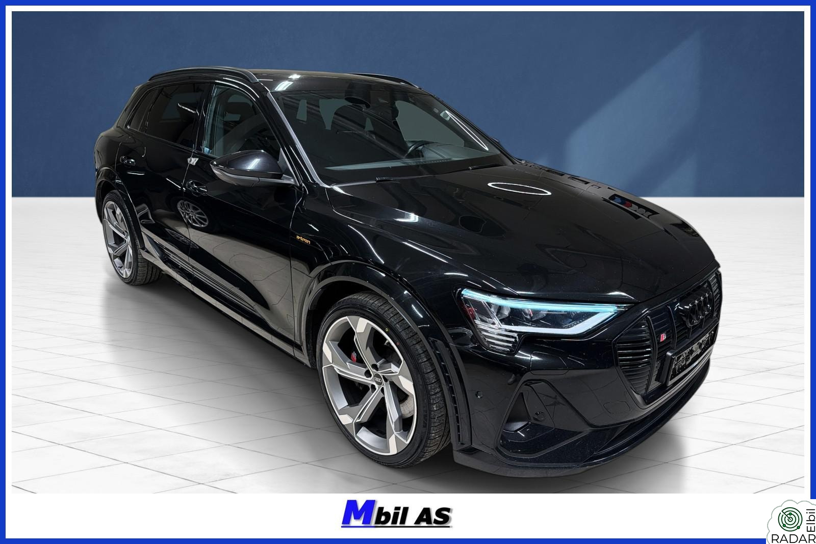 AUDI E TRON S 60S/EXCLUSIVE ALL BLACK/B&O/22 AUDI SPORT/589HK! RASK!!