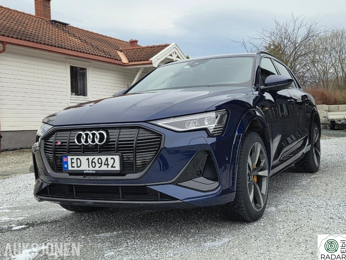 AUDI E TRON S quattro Luftfjæring 360 kamera Matrix LED