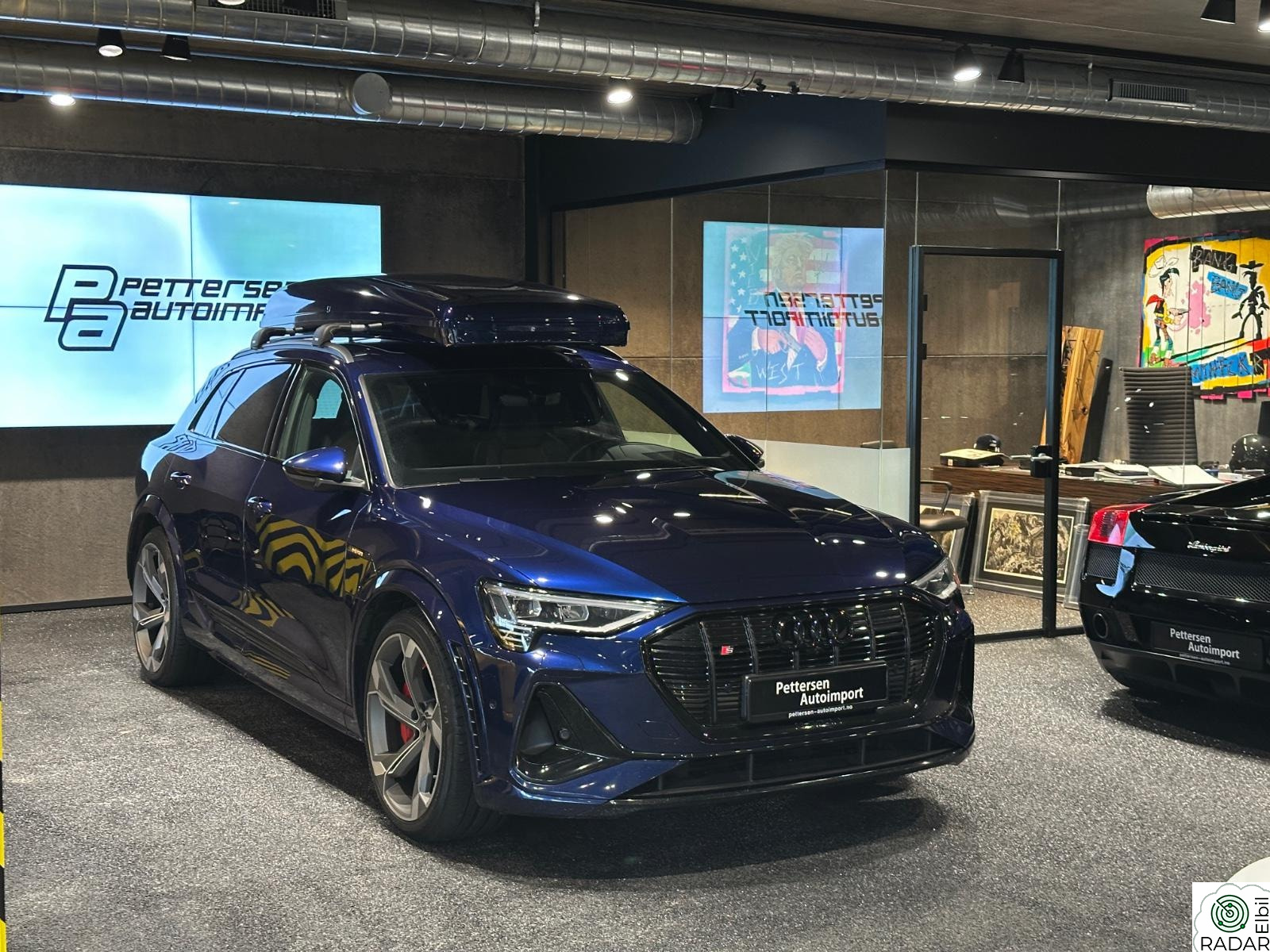 AUDI e-tron S / 60 SUPER-spec! Skiguard 860/22"/h.feste/Navarrablå