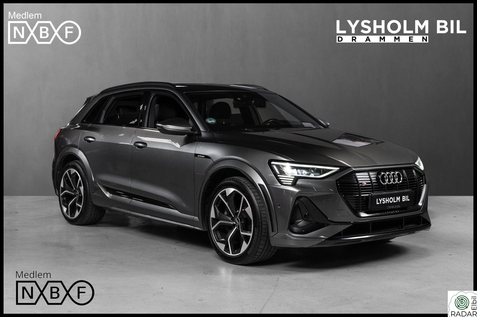 AUDI e-tron S 60S 503hk Quattro /HeadUp/LedMatrix/Krok/NightVision/++