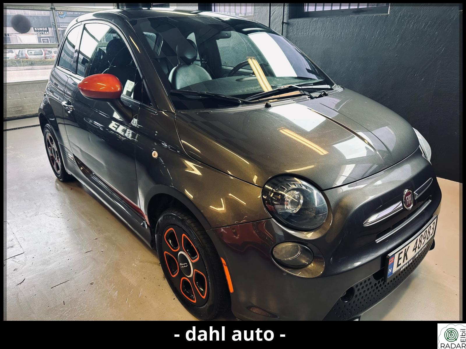 FIAT 500e EL-BIL/AUT/SKINN/ALU/KUL BIL/EU-OK 5/28!!!
