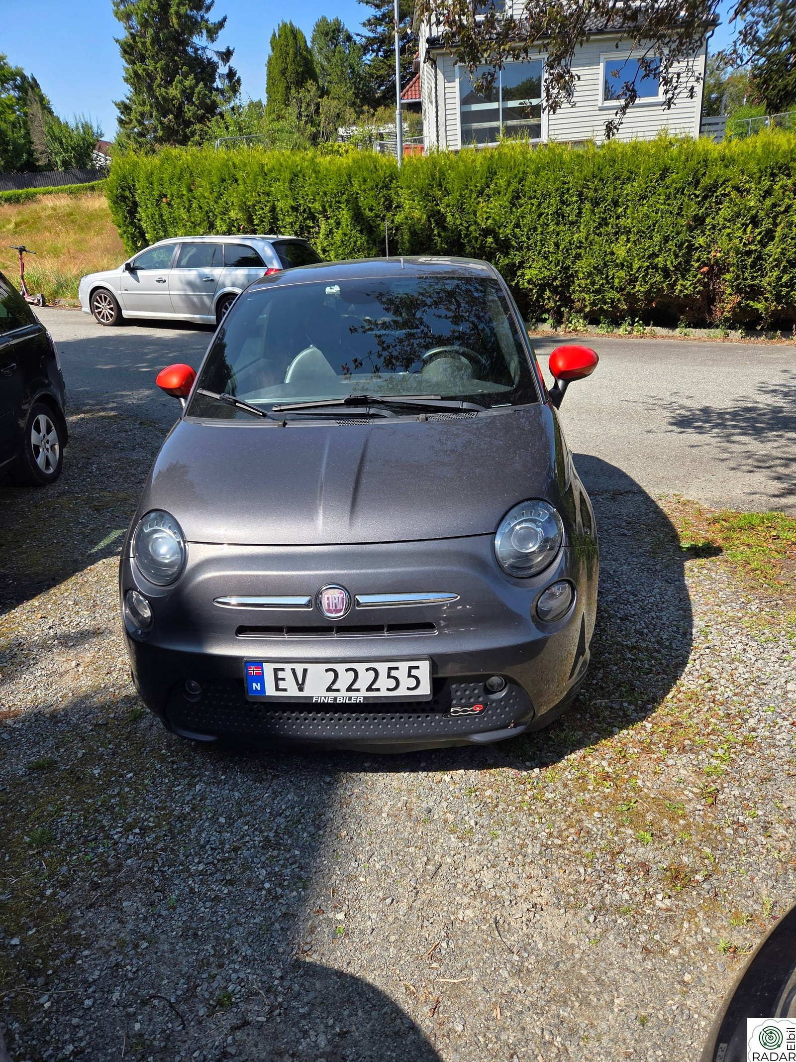 FIAT 500 electric Fiat 500e 2014 modell selges
