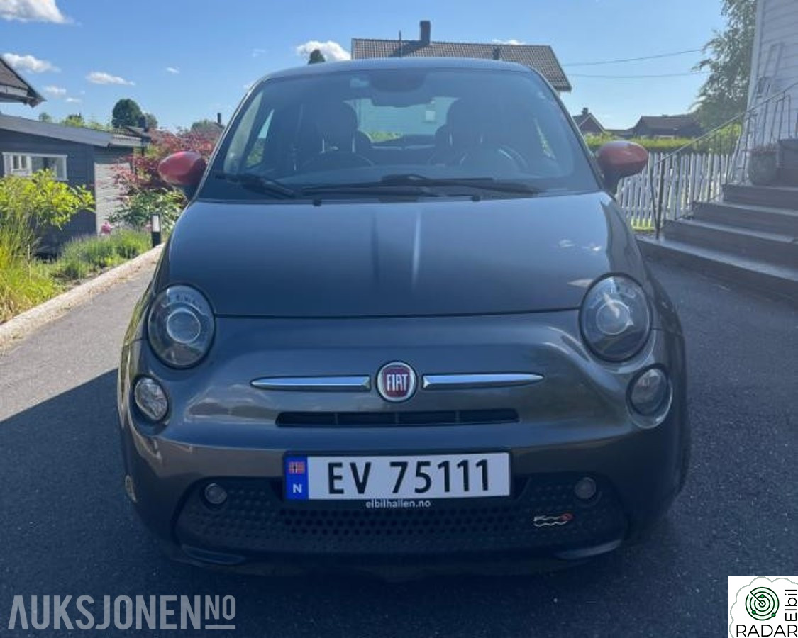 FIAT 500 E e sport edition rep objekt automat delskinn 98000km