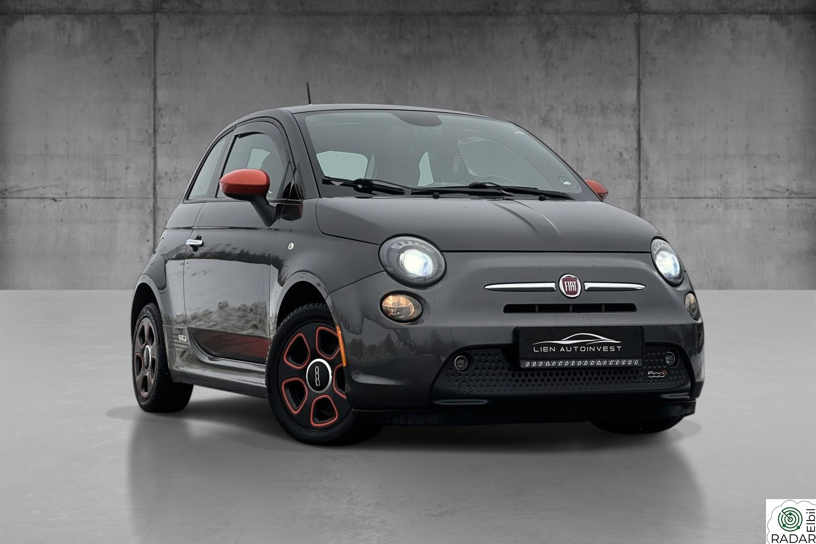 FIAT 500E E - Cruise - Navi - EU2028 - Delskinn - Soltak - Ledbar