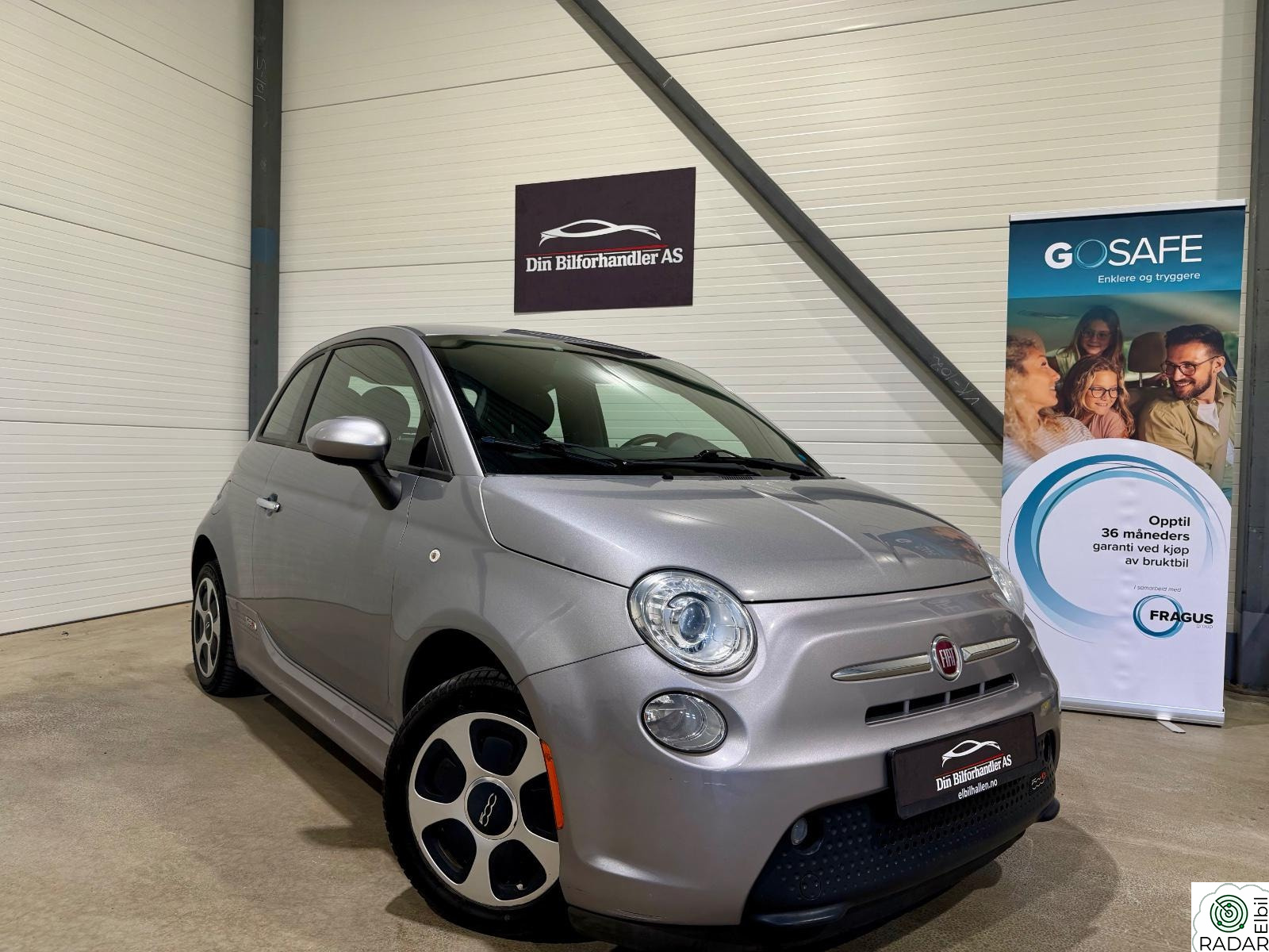 FIAT 500e Sport/Skinn/AUX//Cruise +++