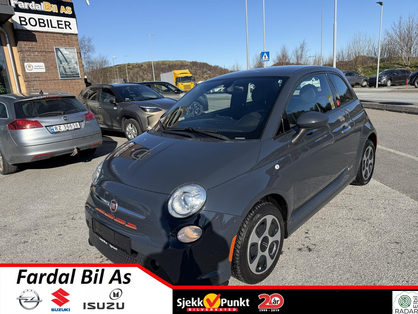 FIAT 500e E Elektrisk/ Automat/ Skinn/Lav km
