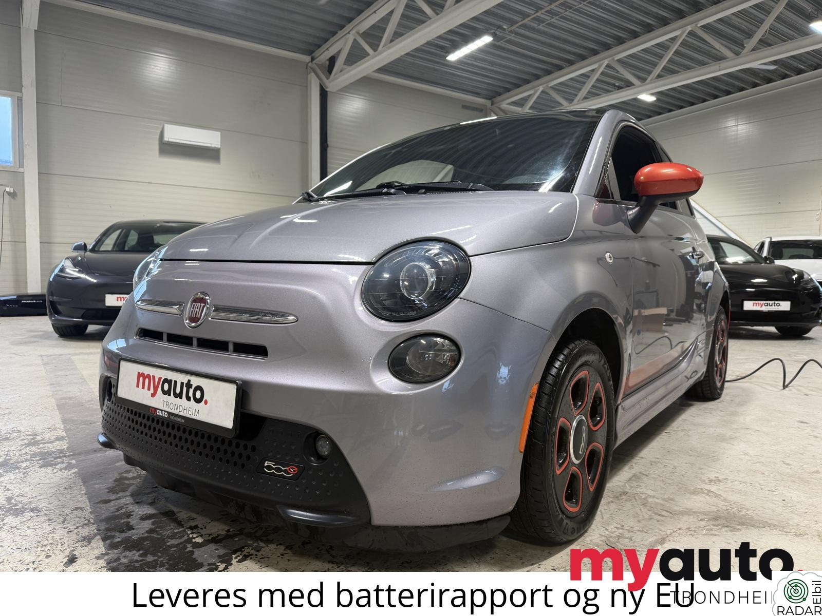 FIAT 500e Sport/Skinn/DAB+/Soltak/Cruise +++