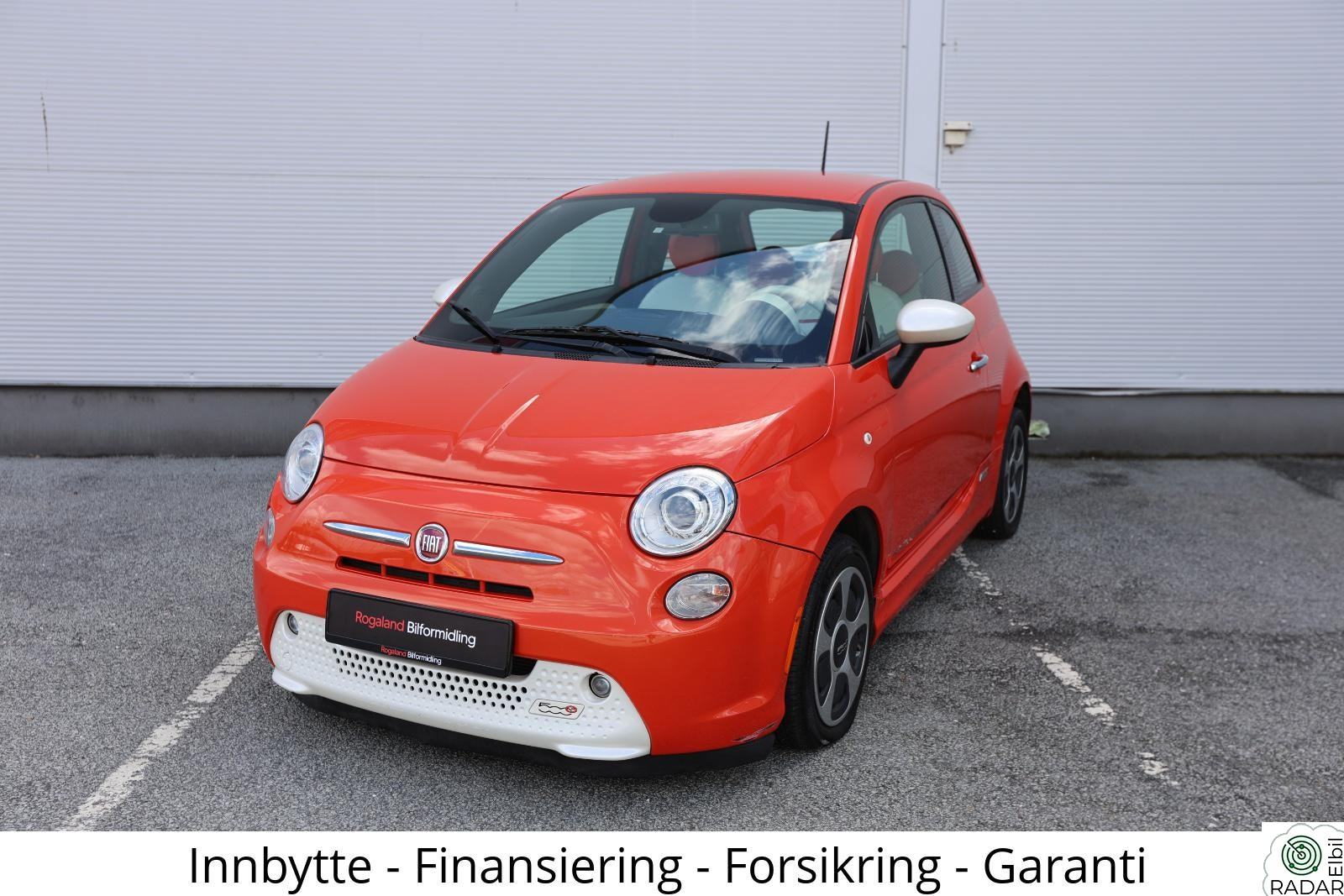 FIAT 500 E e/Automat/V.seter/Bluetooth/Skinn/Cruise/AC/S+V/Lav km!