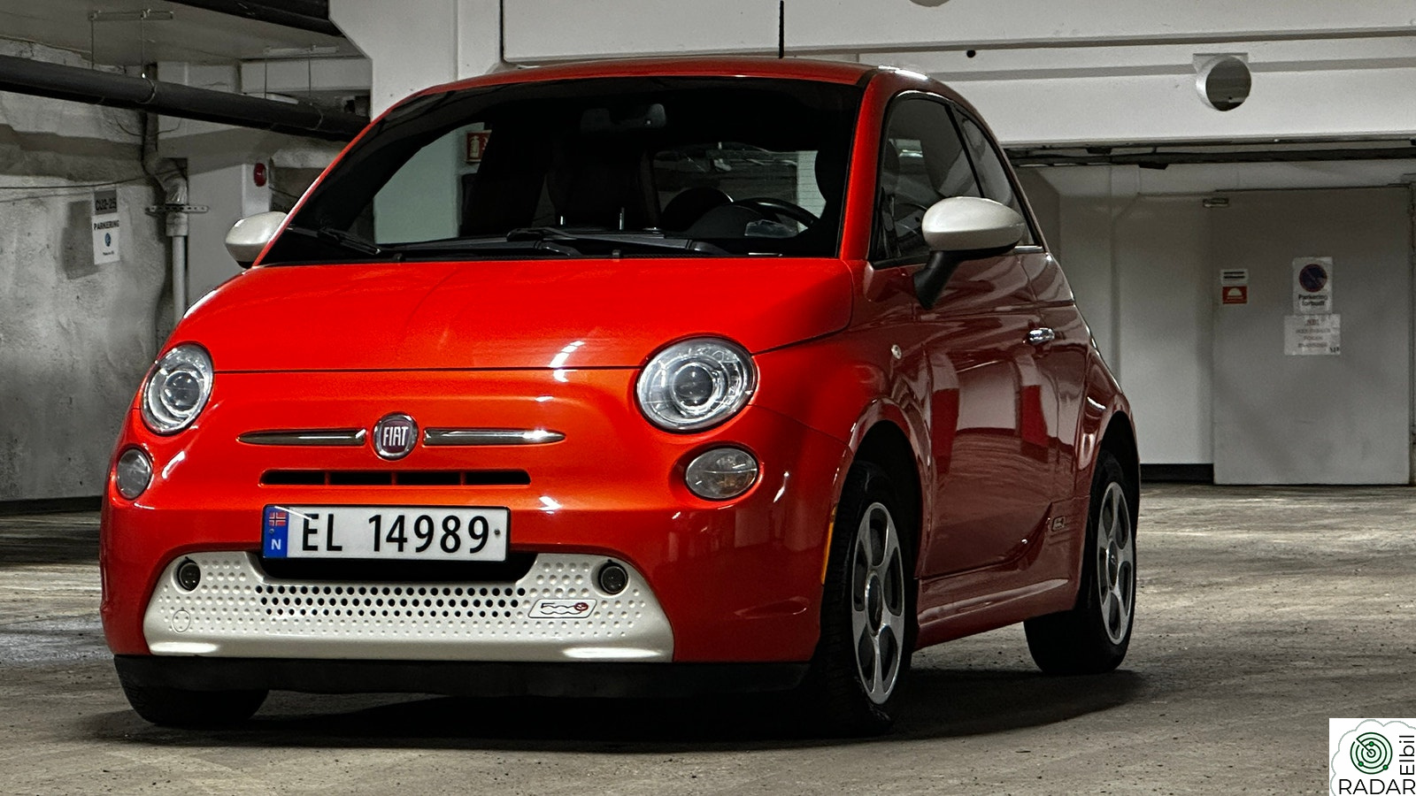 FIAT 500 Electric Automat 500e NY EU med 200 km rekkevidde
