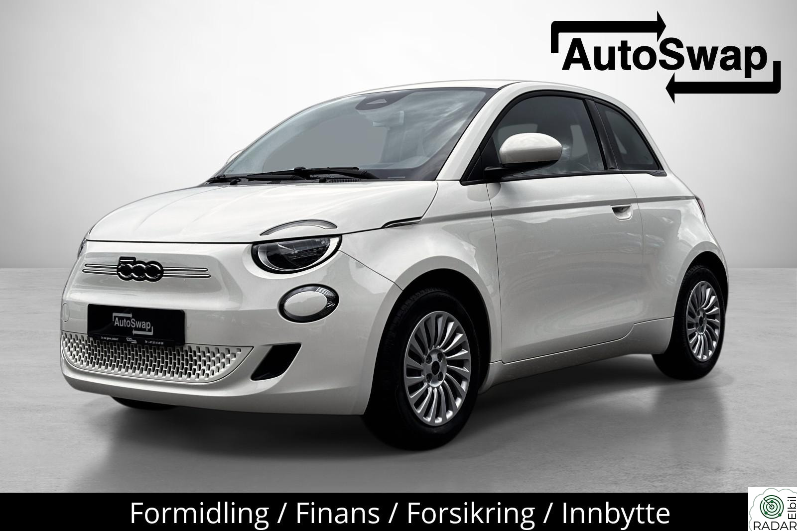 FIAT 500 Knallfin! Unik km-stand. 190km (WLTP)