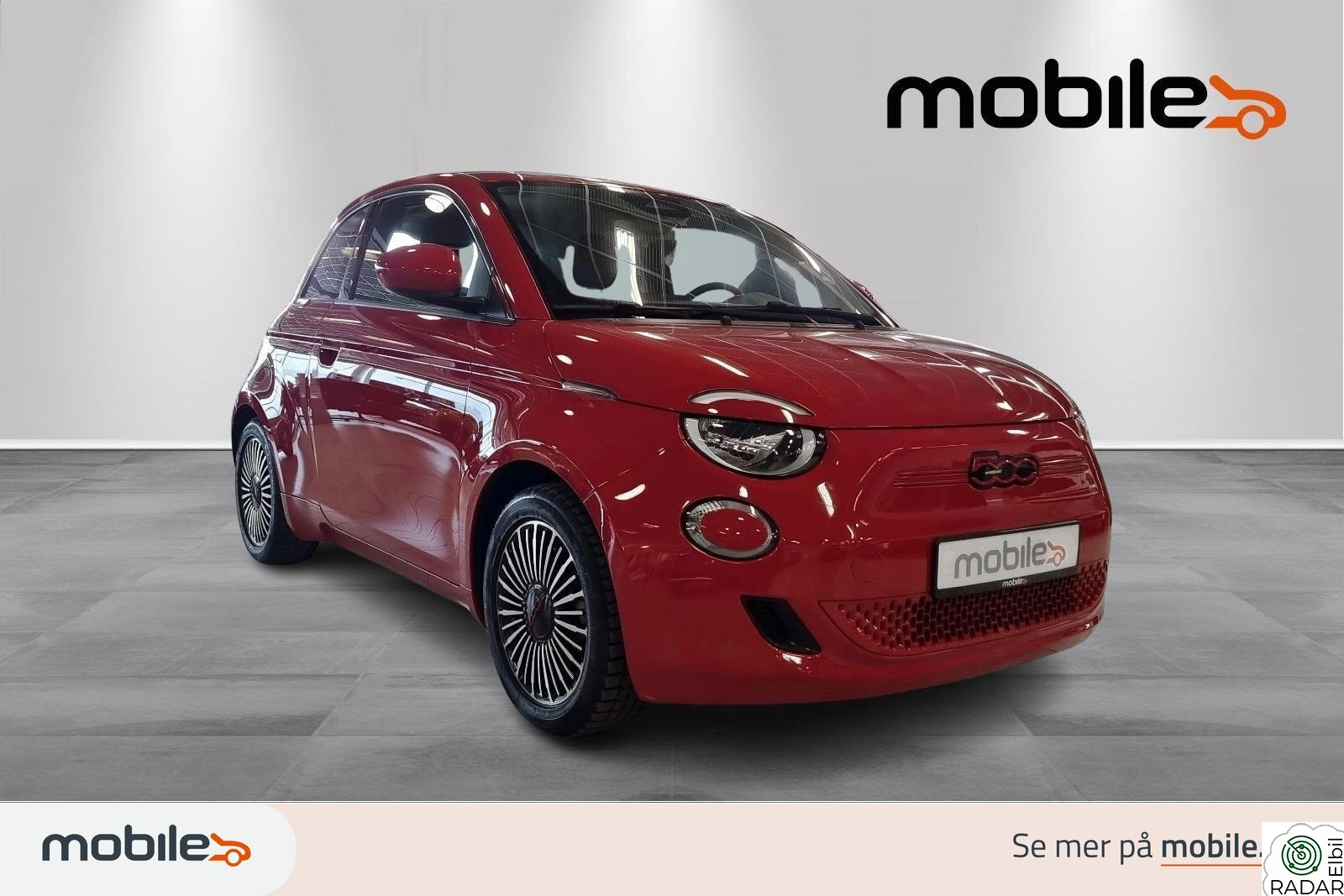 FIAT 500 RED EDITION | Ryggekamera | Apple Carplay | Android
