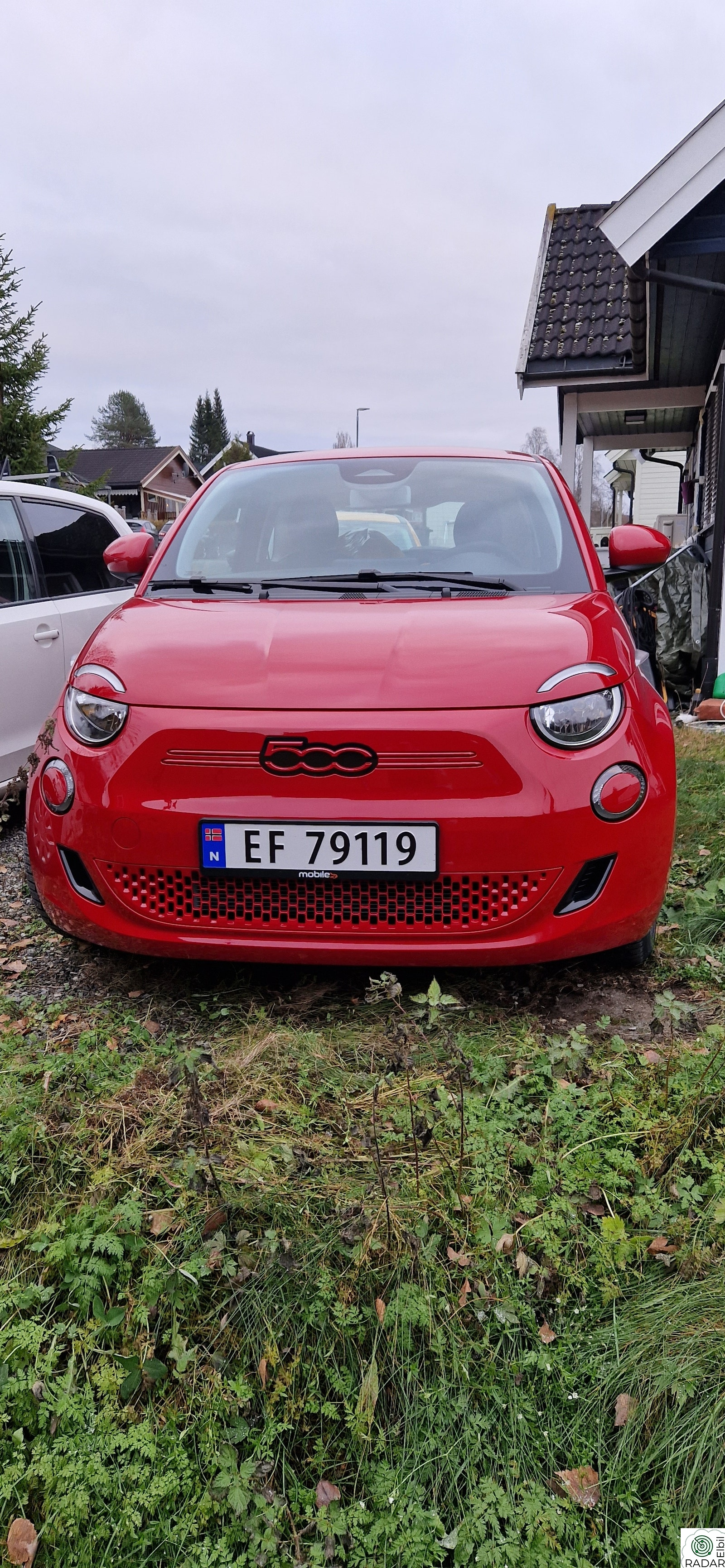 FIAT 500 RED