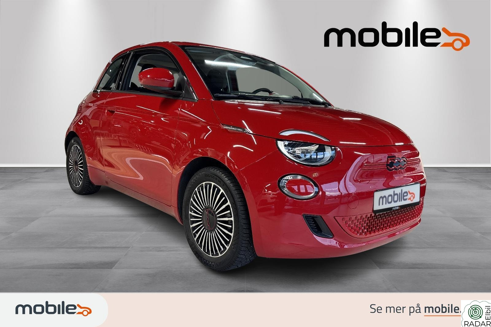 FIAT 500 RED | Kamera | Navigasjon | Keyless | 322KM |