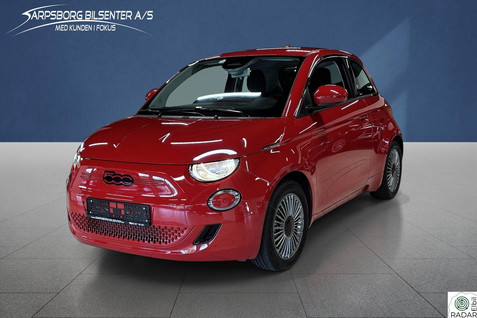FIAT 500 RED