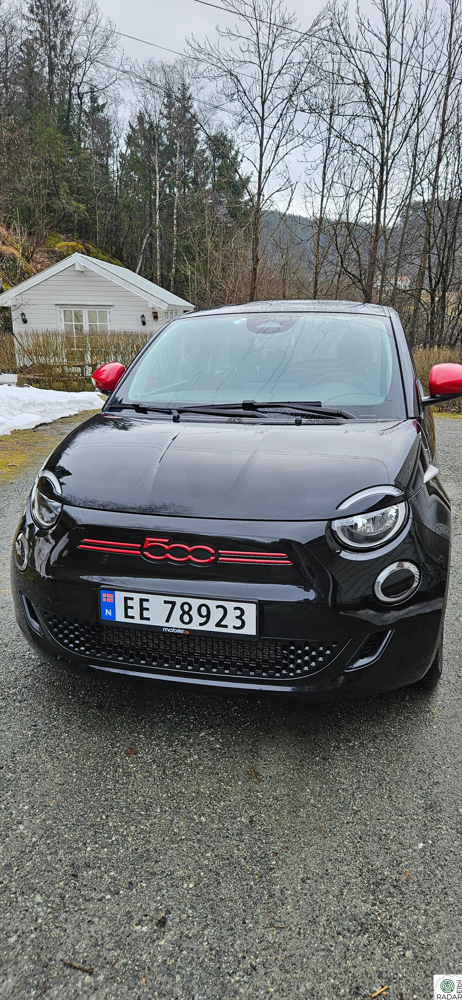 FIAT 500 RED