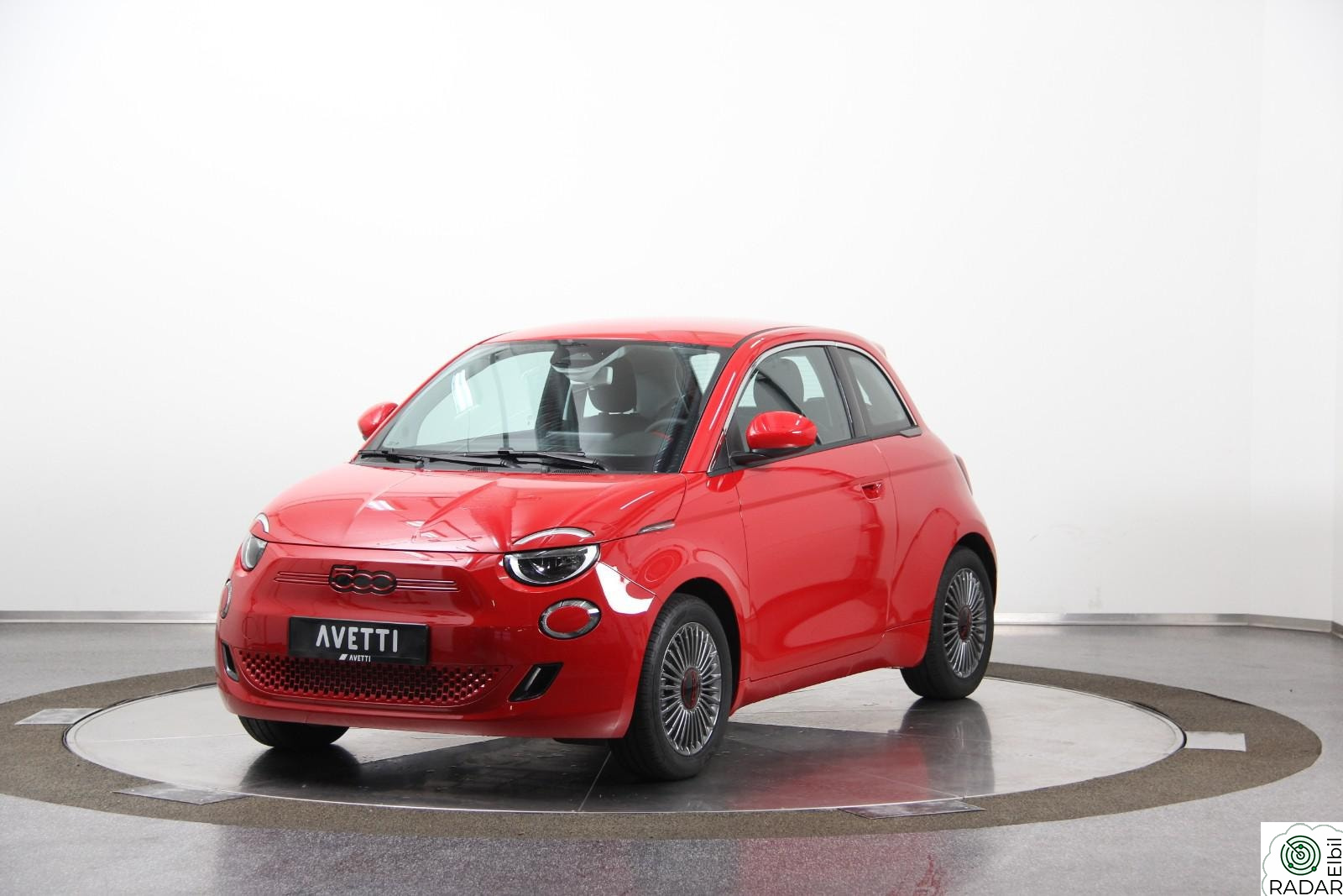 FIAT 500 RED Elektrisk 118Hk - Nybil - Lev klar.