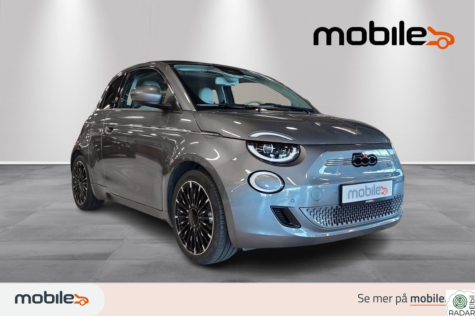 FIAT 500 La Prima | Glasstak | APP | Carplay | 2,99% rente